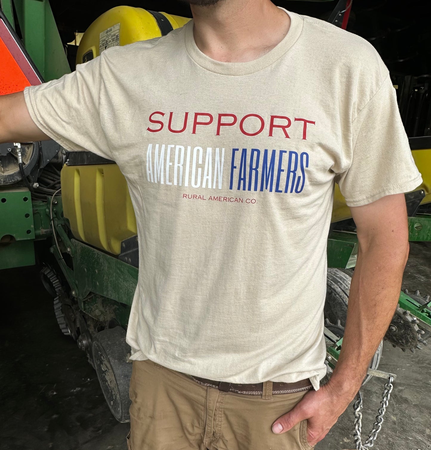 Men's 'Support American Farmers' Tee