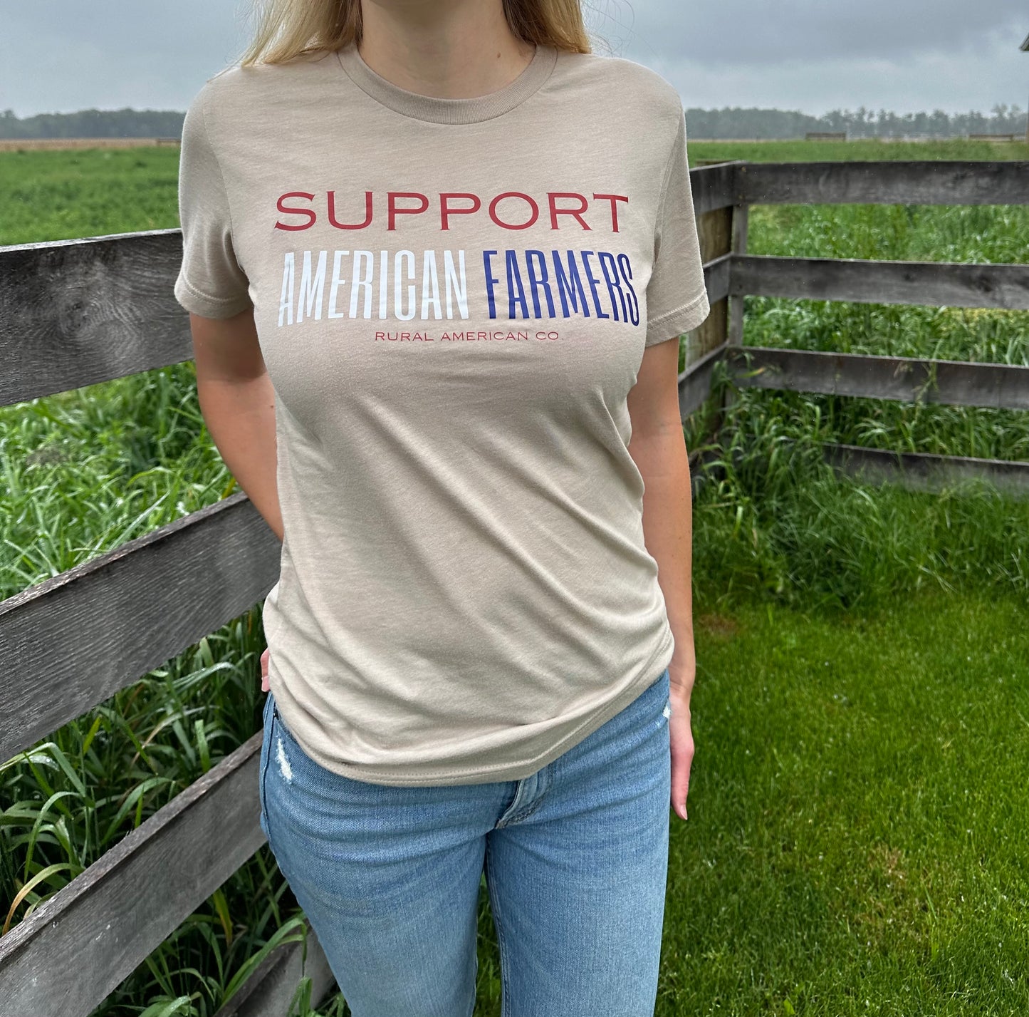 Patriotic 'Support American Farmers'