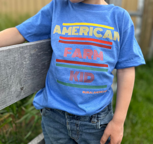 Toddler 'American Farm Kid' Tee