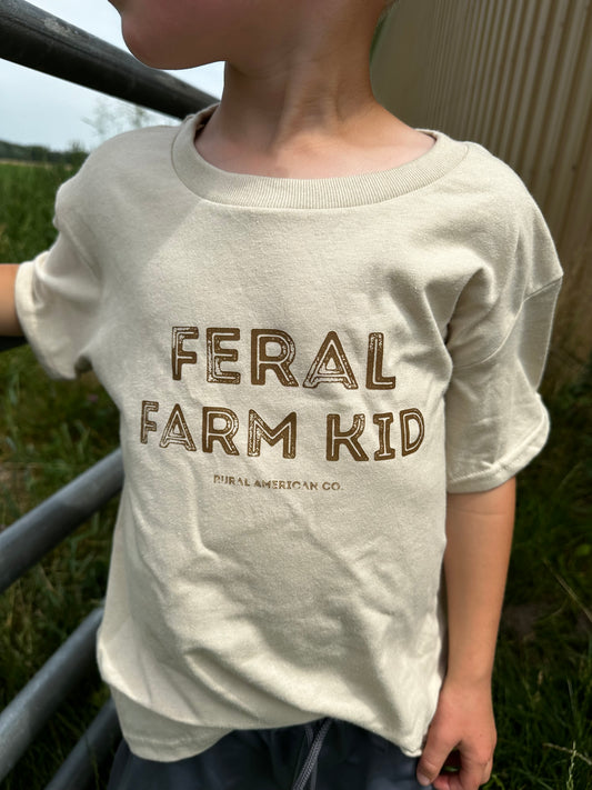 Youth 'Feral Farm Kid' Tee