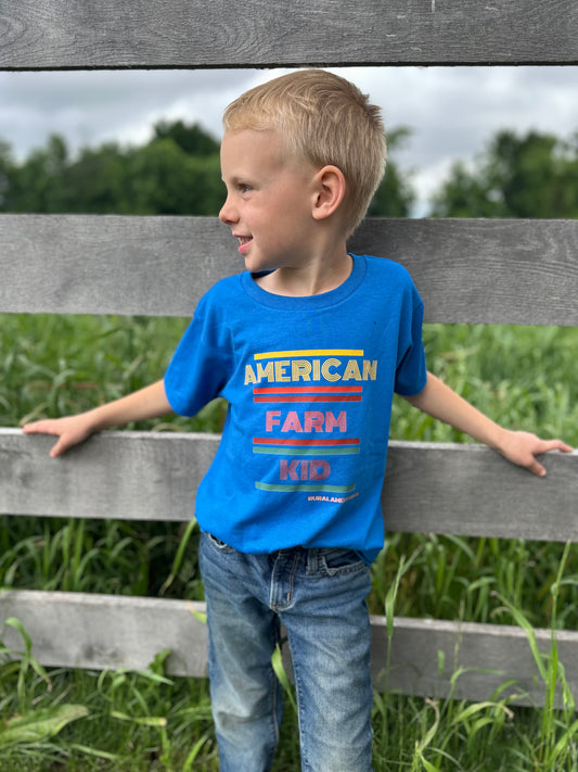 Youth 'American Farm Kid' Tee